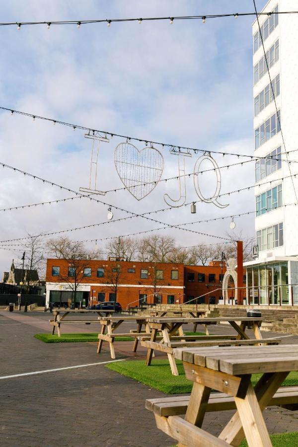 Stylish Jewellery Quarter Apartment Sleeps 4 Birmingham Esterno foto